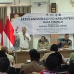 Masalah Banjir Mendominasi  Reses Masa Sidang II Anggota DPRD Kabupaten Bogor