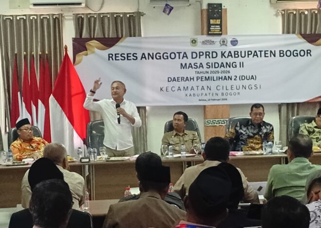 Masalah Banjir Mendominasi  Reses Masa Sidang II Anggota DPRD Kabupaten Bogor