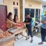 Badan Usaha Milik Desa Bojongbaru mengadakan Bazar Murah Produk Hasil Ketahanan Pangan