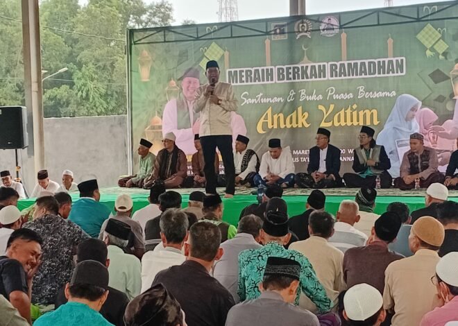 Santunan dan Buka Puasa Bersama Anak Yatim oleh H. Junaidi Samsudin