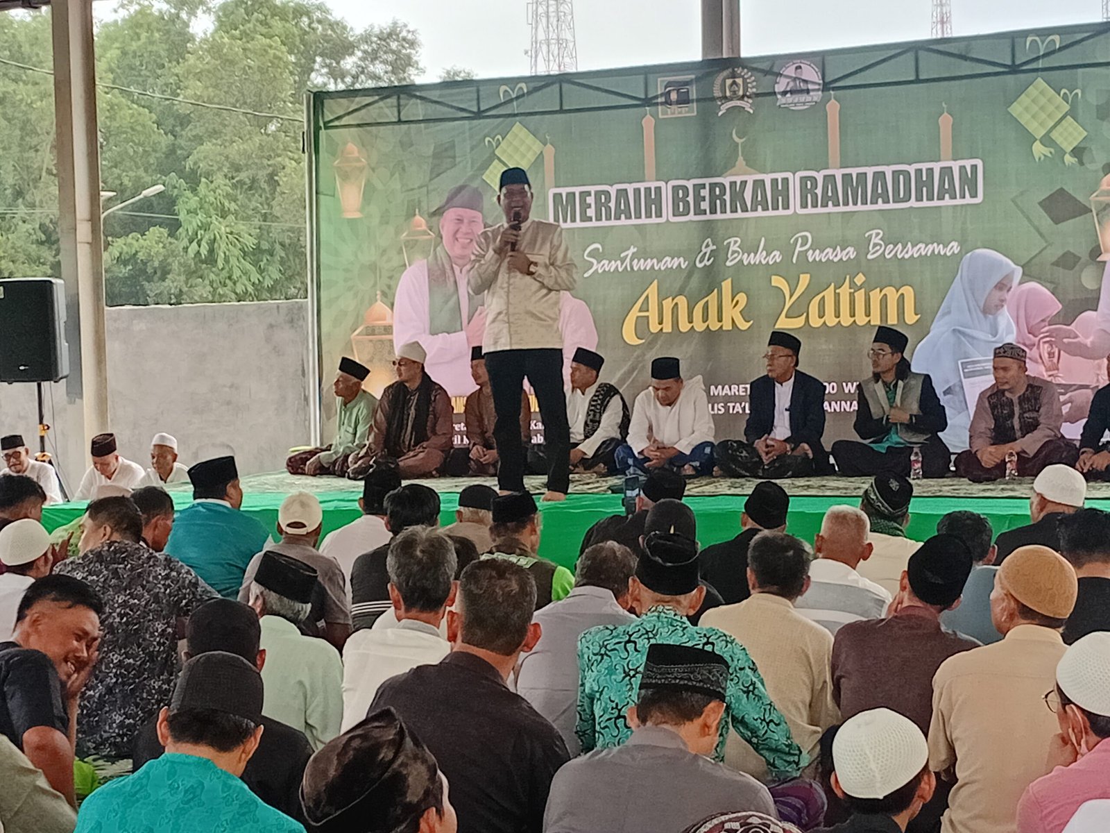 Santunan dan Buka Puasa Bersama Anak Yatim oleh H. Junaidi Samsudin