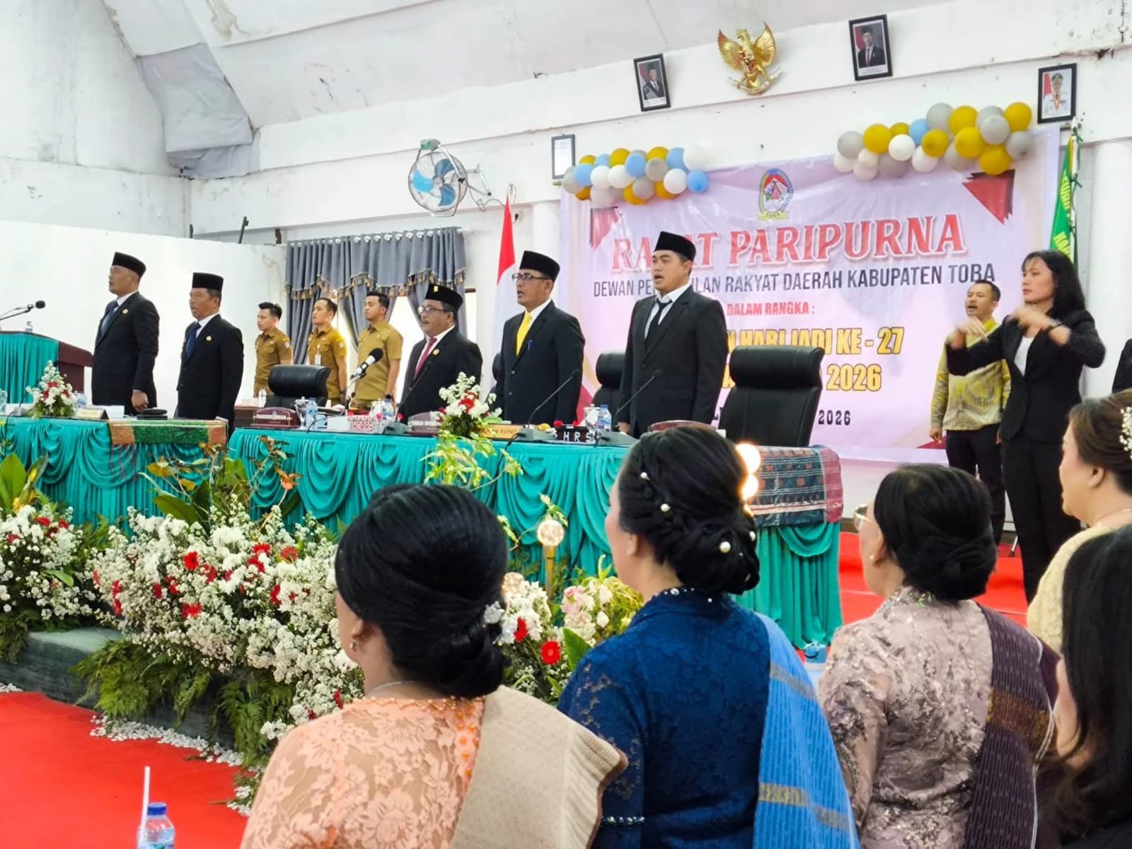Rapat Paripurna DPRD Kabupaten Toba Peringati Hari Jadi ke-27:  Bupati Ajak Meningkatkan Rasa Memiliki