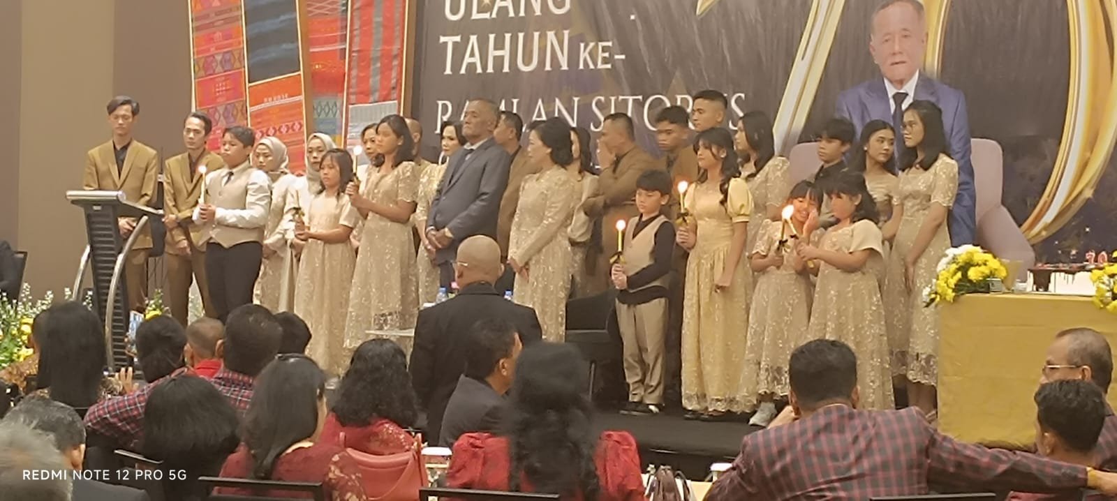 Ungkapan Syukur Ulang Tahun Opung Lia Sitorus Ke-70 Tahun