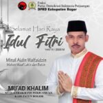 Ucapan Selamat Idul Fitri 1447 H dariAnggota Dewan DPRD Kabupaten Bogor & Ketua Fraksi PDI Perjuangan Mu’ad Khalim