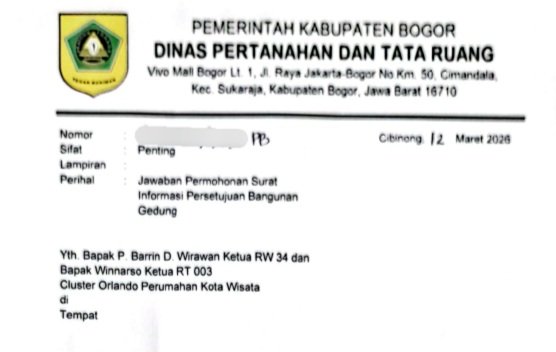 Terkuak, Pemilik Bangunan Berbohong Punya PBG Perluasan: DPTR Resmi Nyatakan PBG Perluasan Belum Memenuhi Persyaratan Teknis