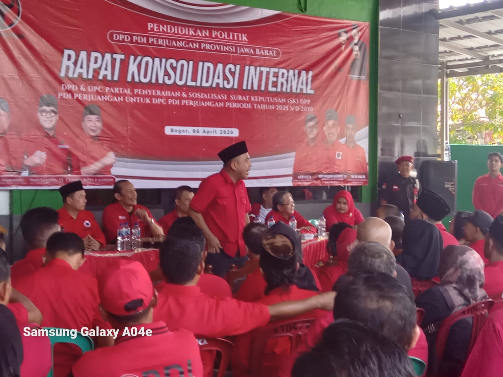 Rapat Konsolidasi Internal DPD PDIP di Cileungsi, DPC Dapatkan SK Dari DPP