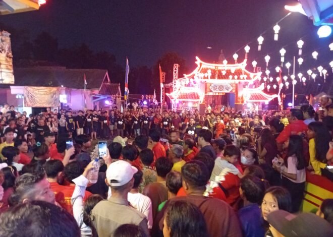 Suasana Meriah, Klenteng Han Tan Kong Cileungsi Gelar Perayaan Ulang Tahun (Sejit)