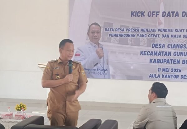 Kades Ciangsana: Data Desa yang Terstruktur dan Akurat Mempermudah Pelayanan Administrasi Warga