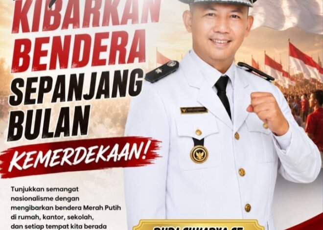 Merah Putihkan Desa Cileungsi Kidul