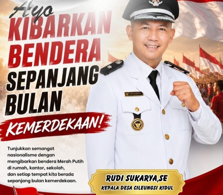 Merah Putihkan Desa Cileungsi Kidul