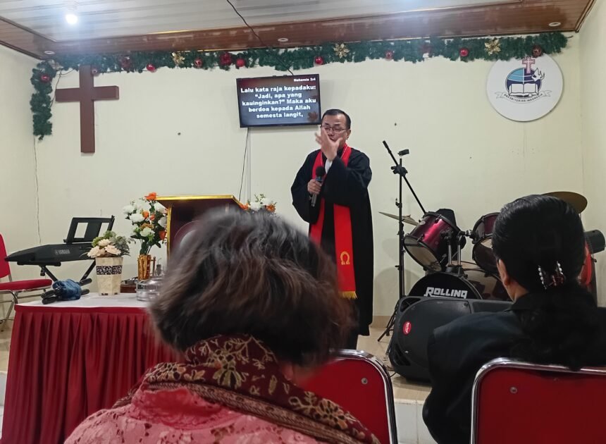 Gembala GPII El-Shaday Cileungsi Mengajak Umat Berdoa dan Bertindak