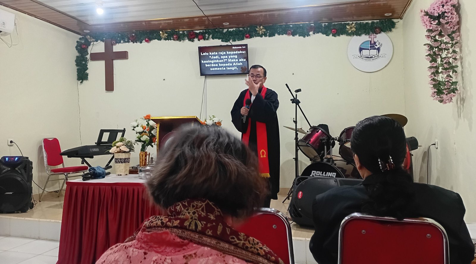 Gembala GPII El-Shaday Cileungsi Mengajak Umat Berdoa dan Bertindak